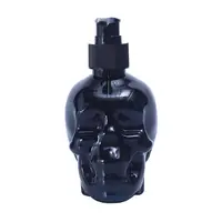 Creative Skull Soap Dispenser Goth Style 350ml Black Transparent Reusable Soap Dispenser Halloween Household Bathroom Hardware 2