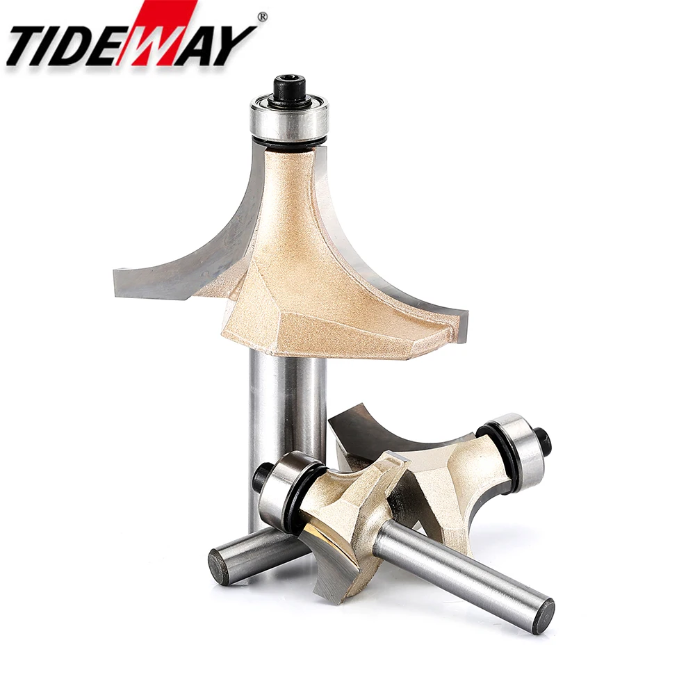 Tideway Corner Round Over Router Bit With Bearing For Wood Woodworking ...