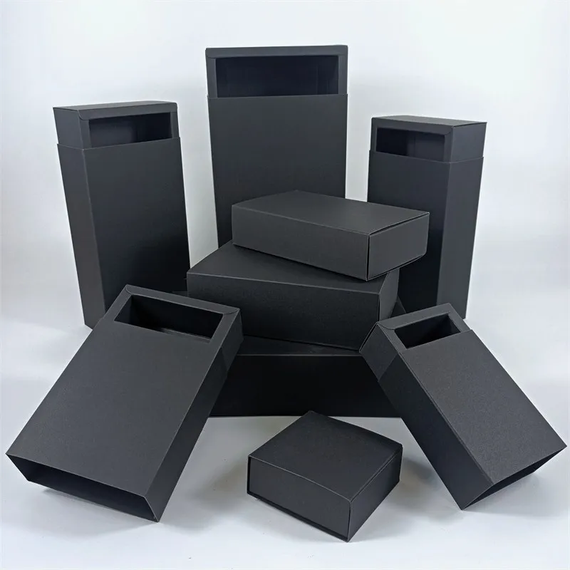 명확한 PVC 창 포장 사탕/공예/화장품 종이 상자와 5Pcs 선물 상자 결혼식 생일 파티 DIY