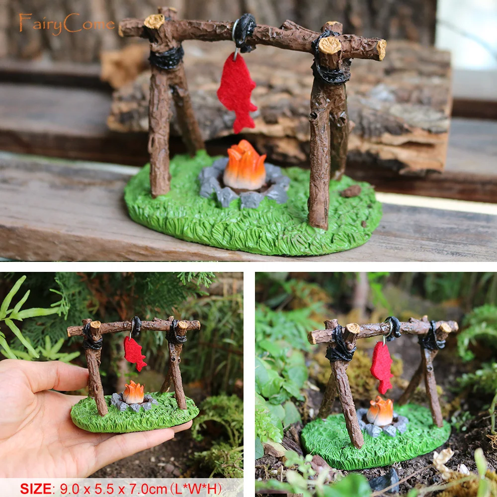 Enchanted Fairy Garden Miniature Set - Whimsical Outdoor Decor Collection