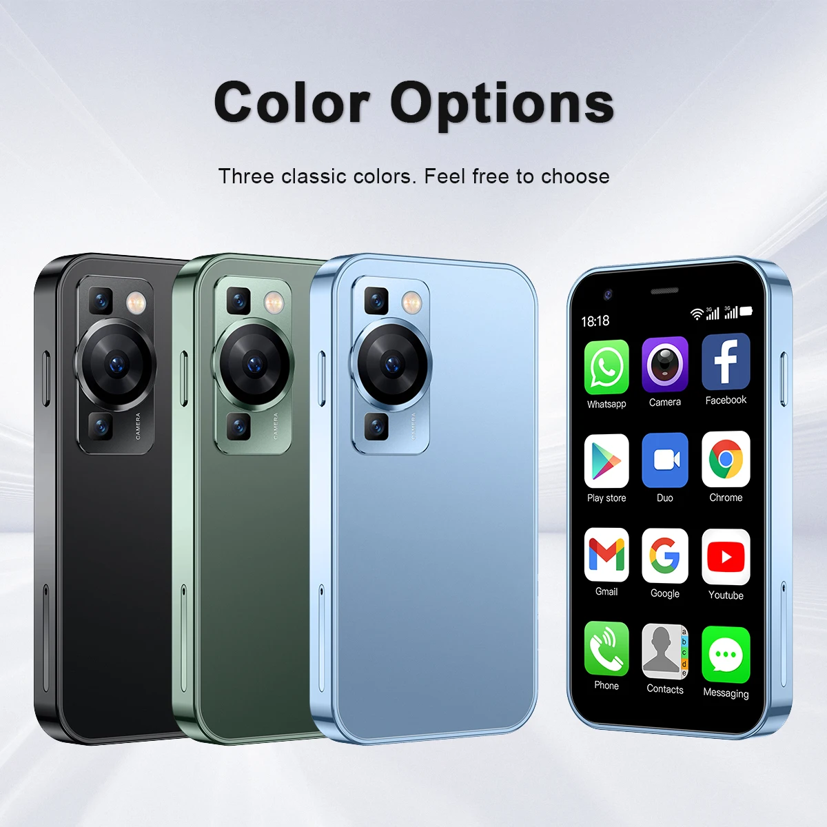 Smart Mini Mobile SERVO Mini Smartphone Dual SIM Card Android System WiFi GPS Hotspot ...