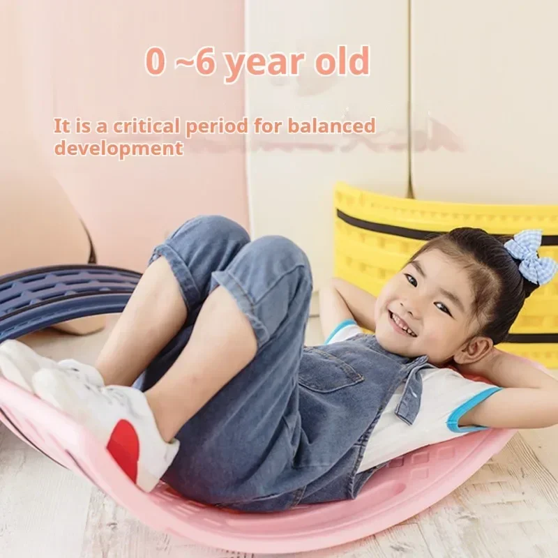 Balance Board Kids Rocking Seesaw Toy For Children Home Balance Training Equipment Multifunctional Seesaw Concentration Training Children's Gifts