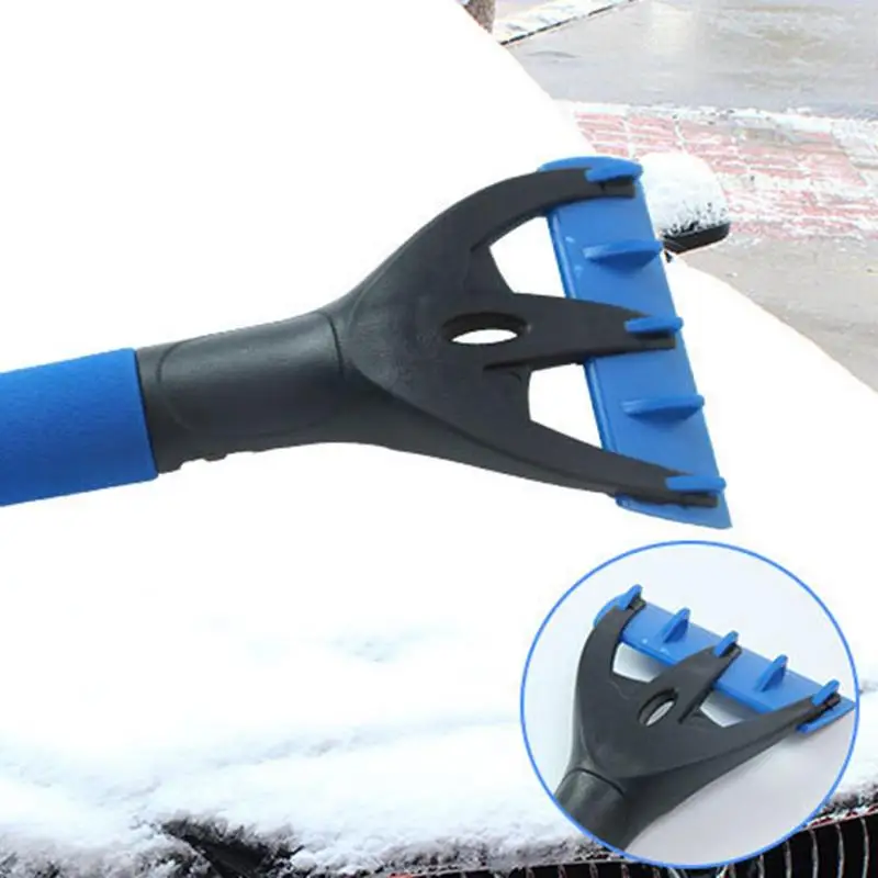 Car Snow Brush Retractable Ice Scraper With Comfortable Foam Grip Snow Scraper And Brush For Car Truck SUV Snow Removal Tools