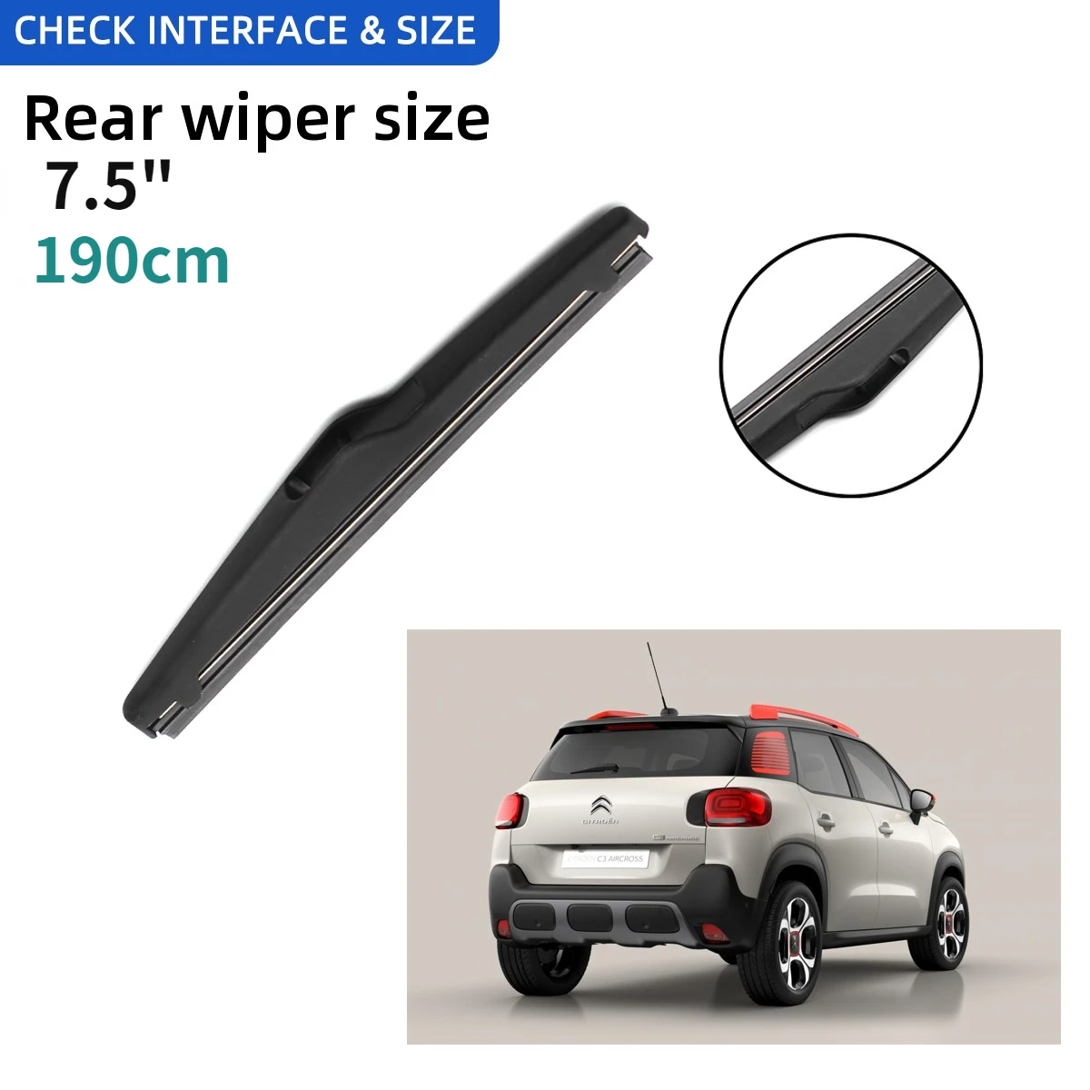 For Citroen C3 Aircross 2017-2020 26