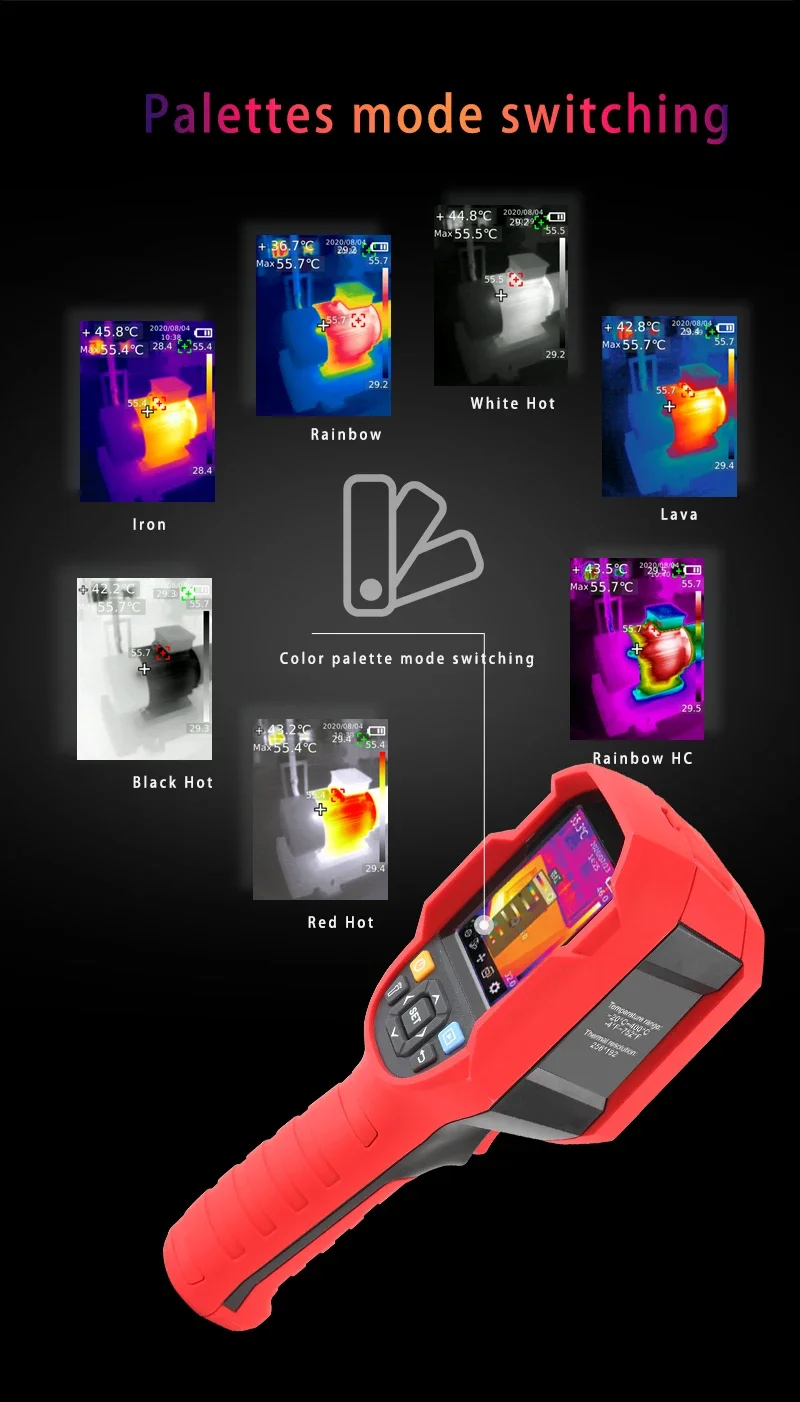SNDWAY SW-8120S SW-256A Thermal Camera Infrared Image Camera Handheld Thermal Im