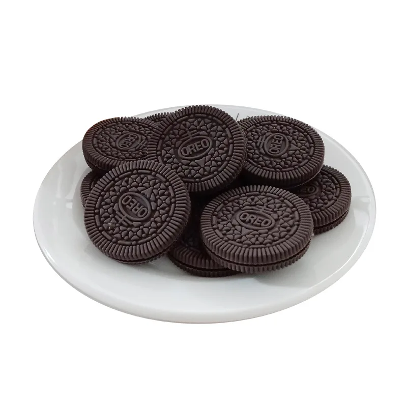 Simulation Oreo Cookies Fake Cake Artificial Food Model Children Photography Prop Bakery Decoration Wedding Party Home Decor food photography props food model
