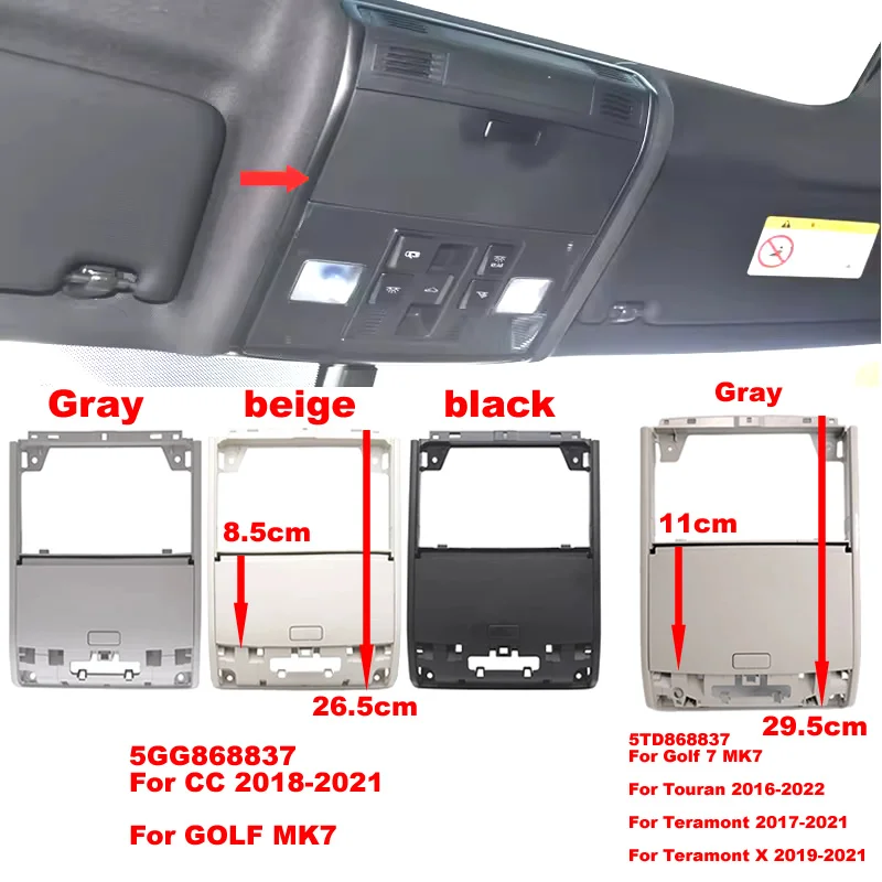 Car interior Roof Storage Sunglasses Box Sun Glass Case Spectacles