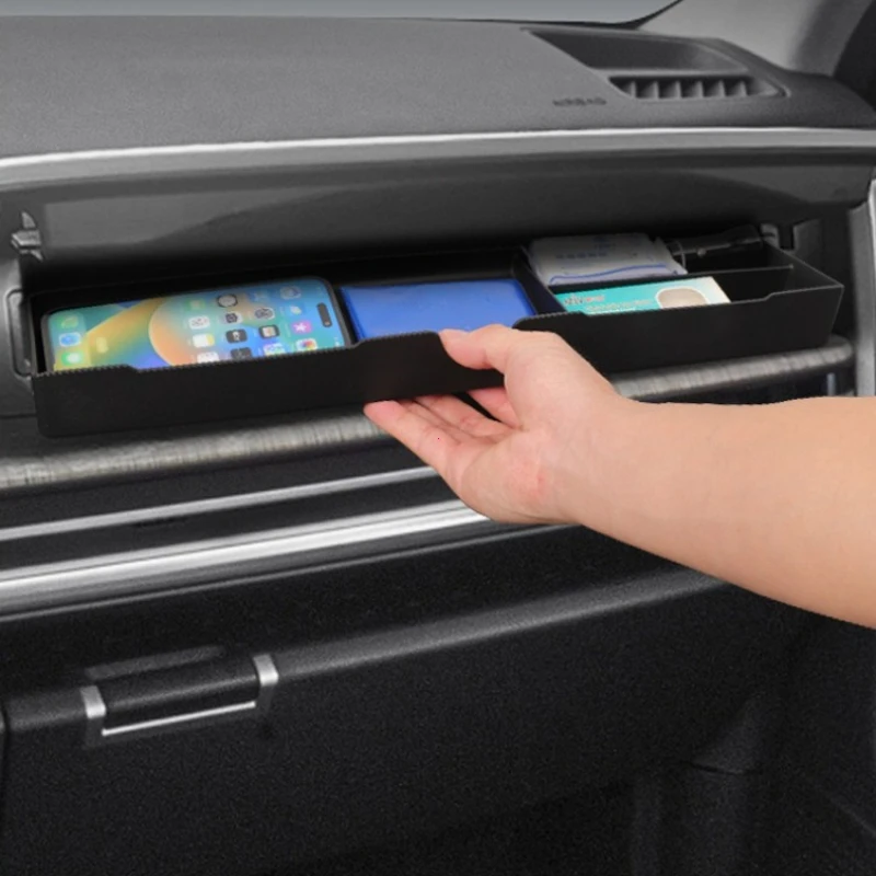 현대 싼타페 2024 2025 차량용 수납함 내부 액세서리 조수석 서랍 수납 케이스 정리함 트레이