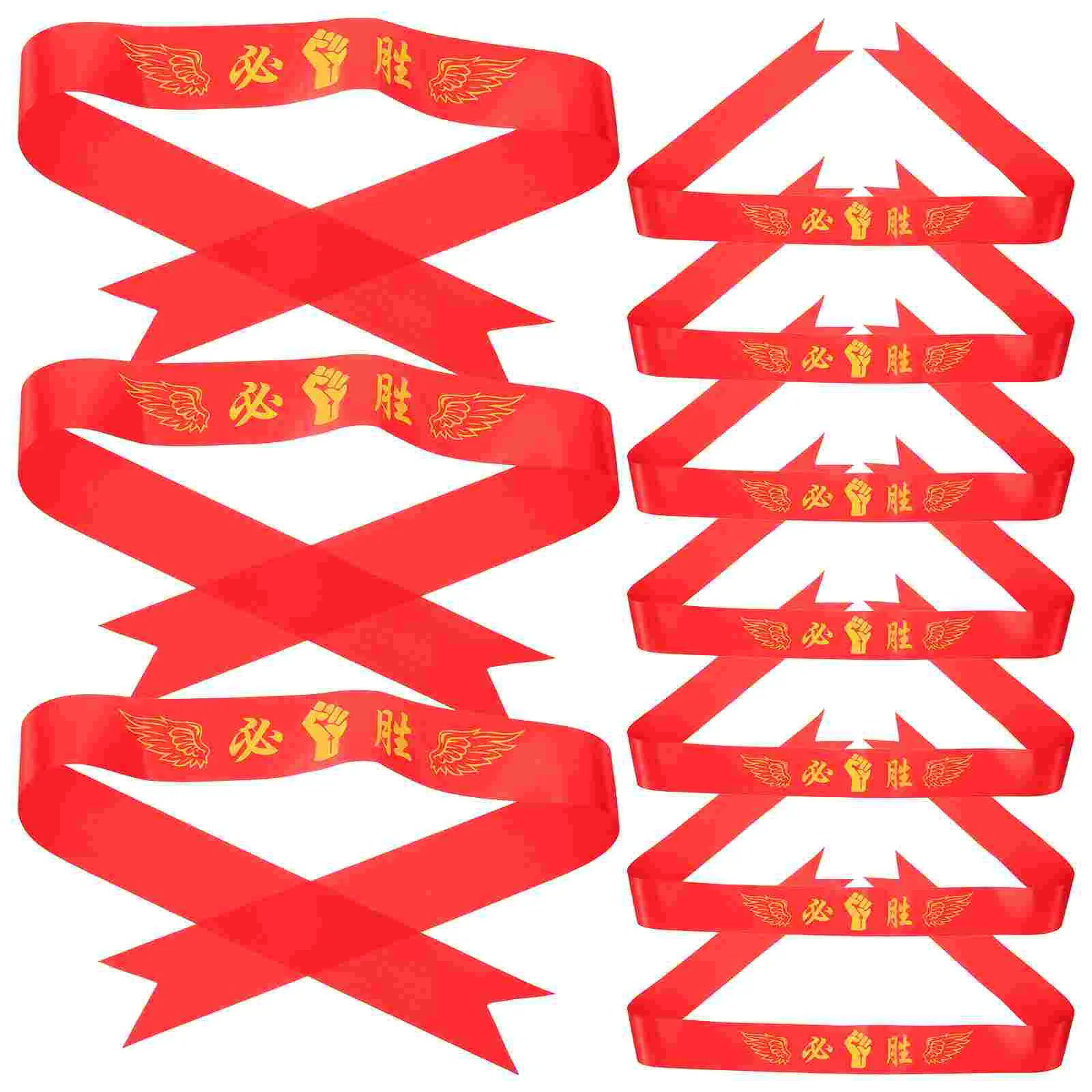 

10 Pcs Kids Costumes Decorative Sports Game Headbands Yoga Victory Party Strap Fitness