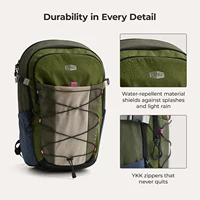 حقائب ظهر BAGSMART ذات سعة كبيرة للرجال والنساء مقاس 15.6 بوصة، حقيبة ظهر للكمبيوتر المحمول مقاومة للماء للسفر في الهواء الطلق وحقيبة ظهر يومية 3