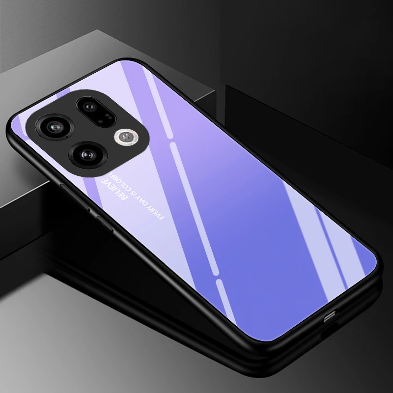 Premium Tempered Glass Hard Back Bumper Case Cover