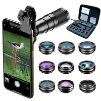 APEXEL Mobile Phone Telescope 22X Telephoto Lens With Tripod,Professional Monocular telescope for iPhone 16/15 all Smartphone 1