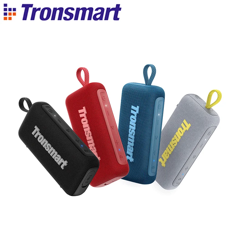 Tronsmart Trip 2 haut-parleur Bluetooth portable avec basses améliorées, étanche IPX7, autonomie de 20 heures, pour le camping, l'extérieur