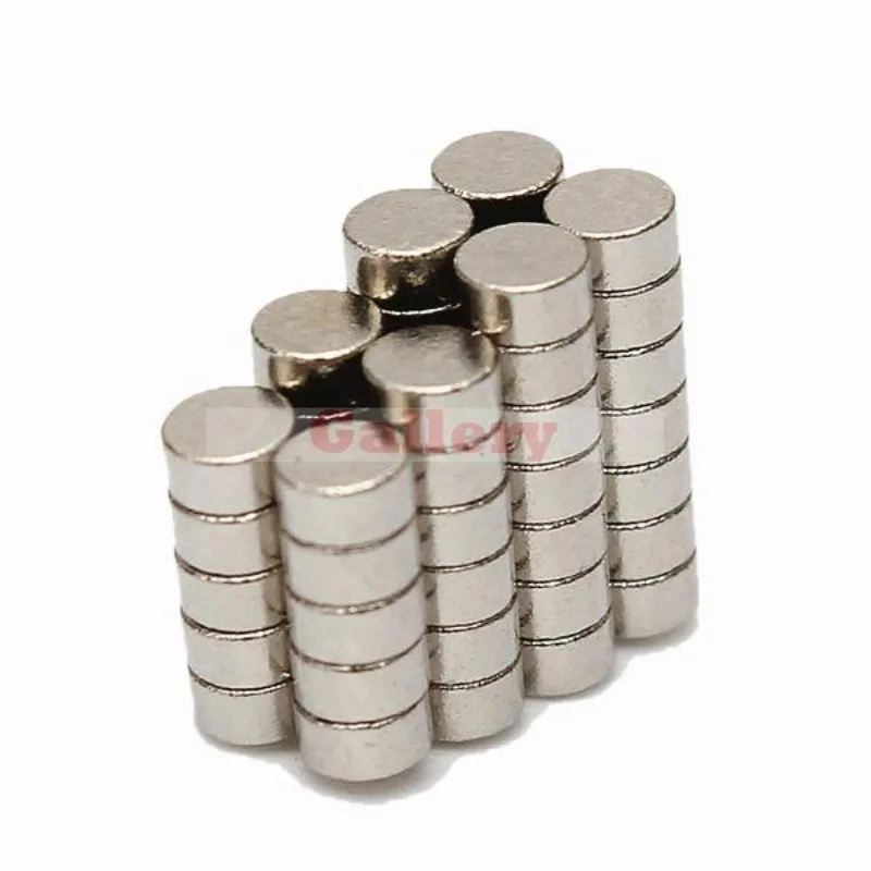 250pcs N45 Strong Disc Magnets 2x1mm Rare Earth Neodymium Magnets מגנט חזק מים  fishing magnet aimant frigo