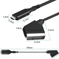 1080P SCART TO HDMI-compatible Video Audio Upscale Converter AV Signal HDMI-compatible TO SCART Adapter HD Receiver TV DVD - Image 6