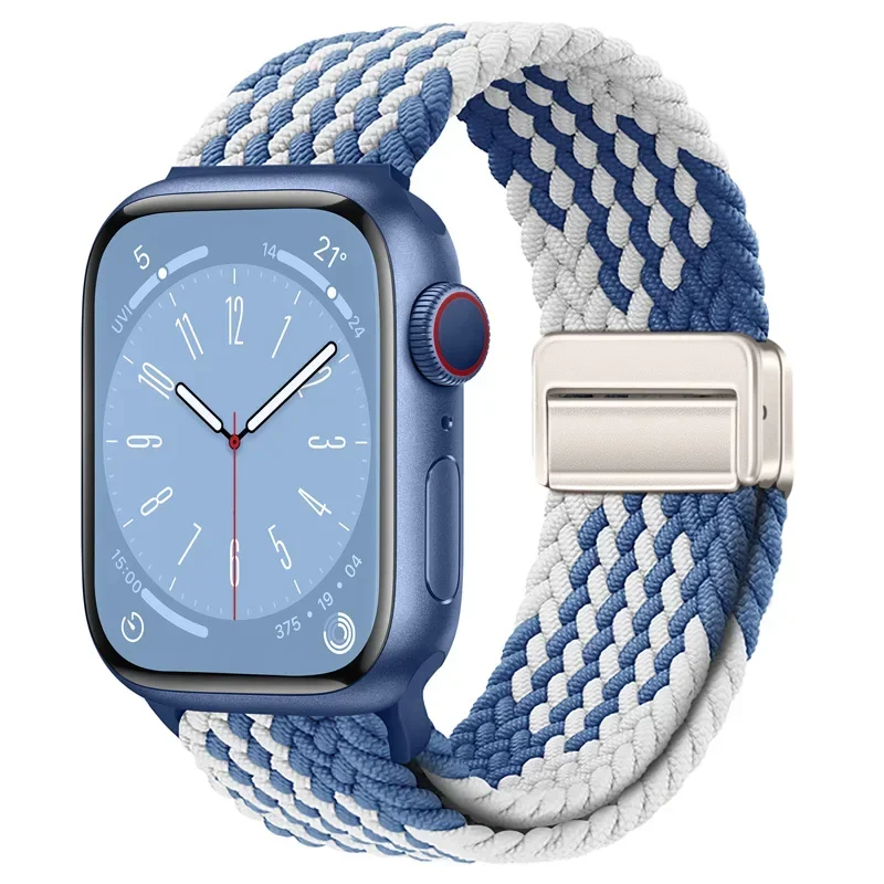 Premium Nylon Braided Loop Strap with Magnetic Closure