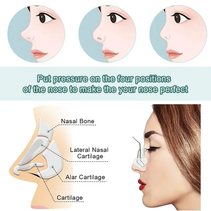 Nose Shaping and Lifting Beauty Slimming Massager Clip