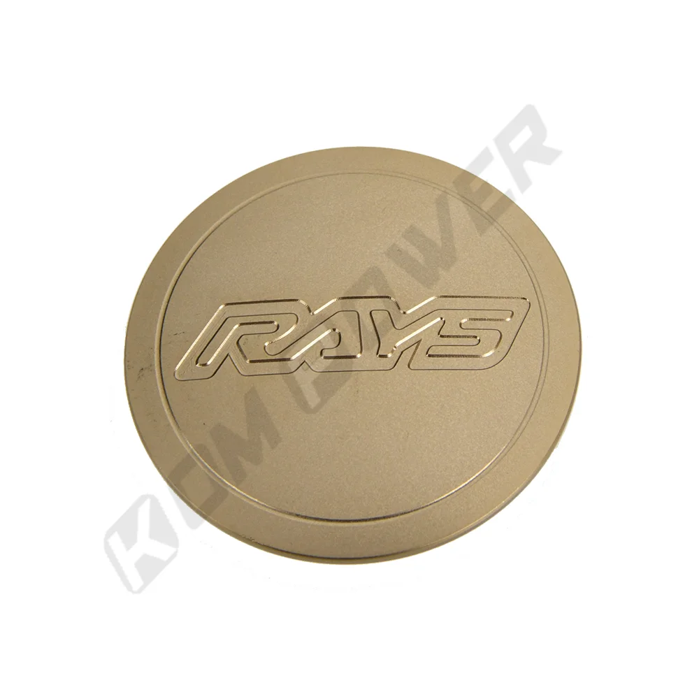 Wheel Center Caps 4 Piece Car Racing 3D VOLK RAYS Logo Wheel Center Cap 60MM 61MM 62MM Alloy Wheel Cover Hub Caps CE28 TE37 RE30 ZE40