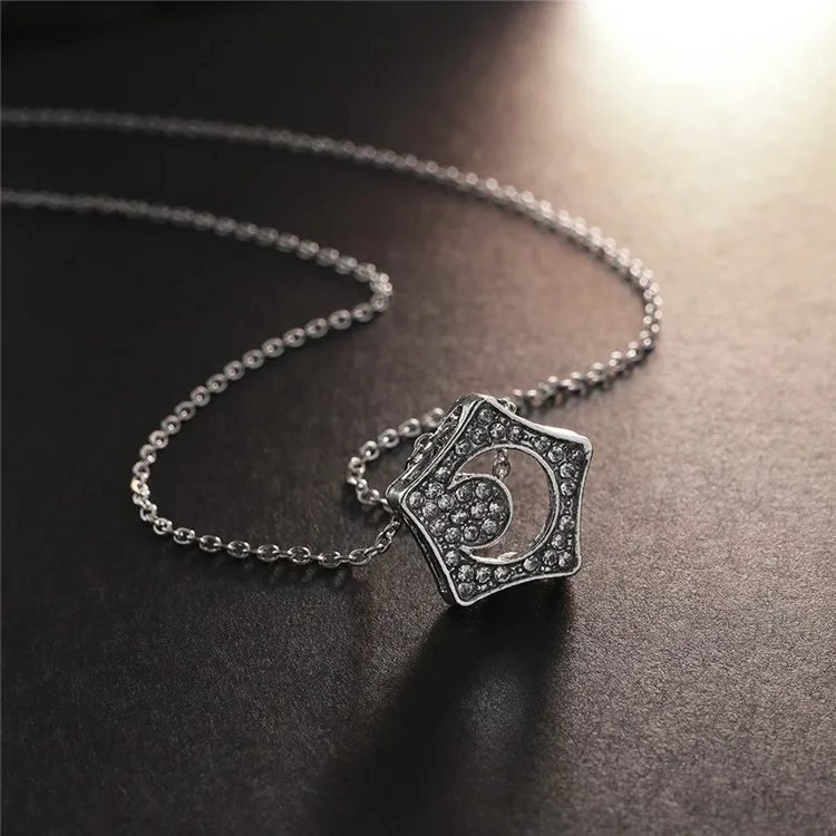 Necklace Boys Over Flowers Star and Moon Collar Korean Dorama Jandi Chain Pendant 2