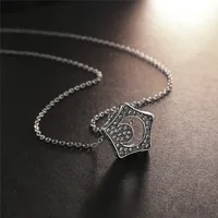 Necklace Boys Over Flowers Star and Moon Collar Korean Dorama Jandi Chain Pendant 2