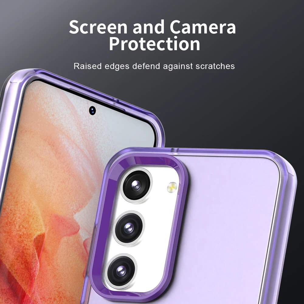 Matte Candy Translucent Frosted Bumper Phone Case