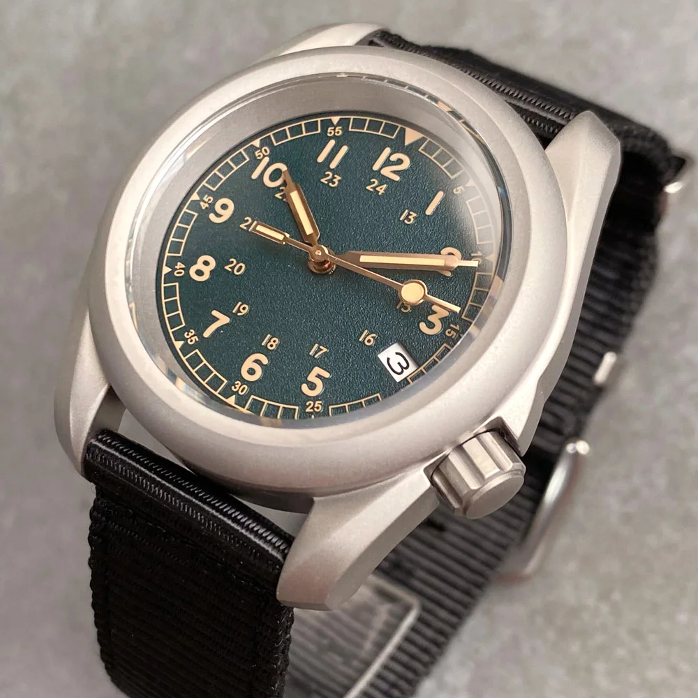 Tandorio 3.8 Mod Sandblast NH36AA Mechanical Men Watch