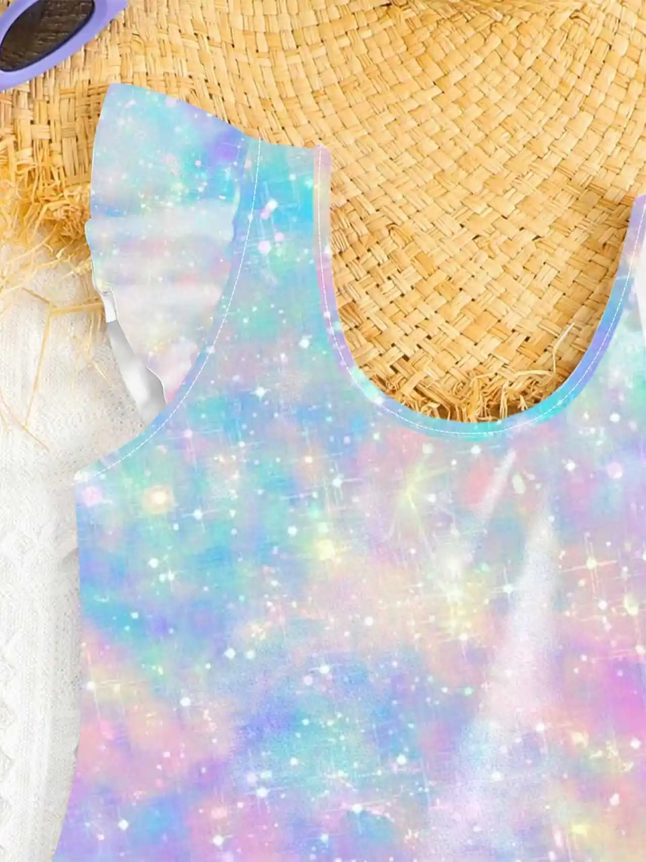 Girls Galaxy Swimsuit Set 4