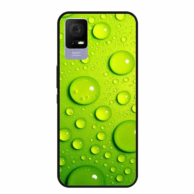 Fashionable Soft TPU Silicone Phone Cover - Stylish Painted Bumper Case