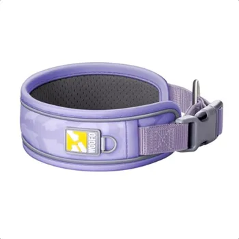 Premium Dog Collar er Adjustable for All Breeds Quick Release Buckle Extra Soft and Widened Padding Reflective Trim Design for