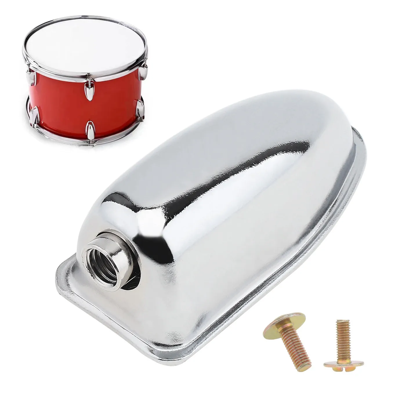 40mm /1.57in Snare Drum Lug Claw Hook Bass Drums Snare Replacement with Mounting Screws