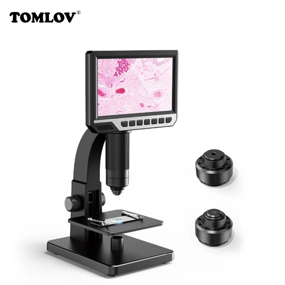 TOMLOV Digital Microscope Coin Magnifier with Light Coin Collection Supplies