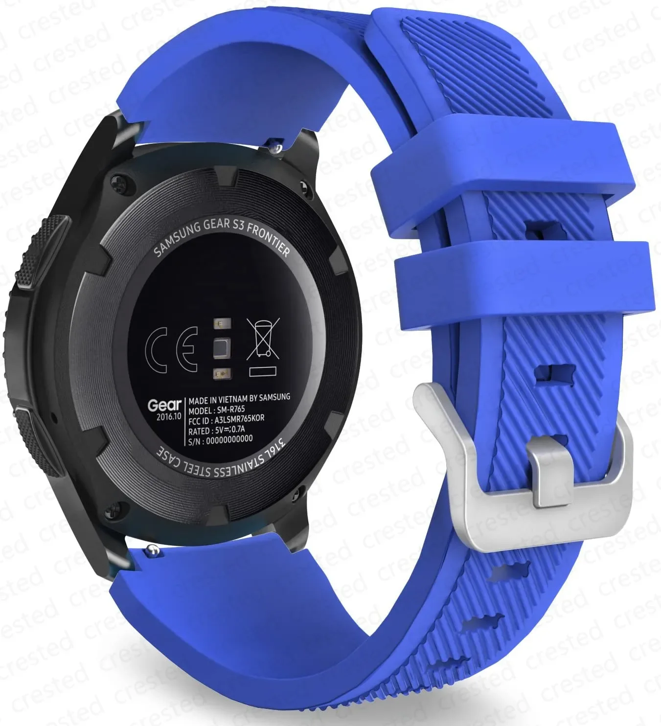 Soft Silicone Sport Strap - 22mm Bracelet