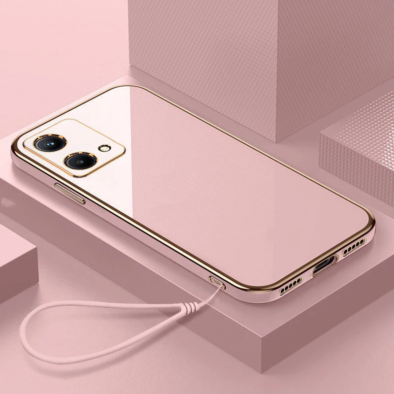 thumbnail image 1 of For Motorola G84 Case Moto G54 Phone Case MOTO G73 G72 G62 5G G60S G53 G42 G32 G22 Luxury Square Plating Shockproof Back Cover, 1 of 4