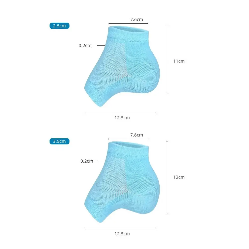Unsichtbare Rizzsohlen Höhe max Socken Sport verdickte Sebs Fersen polster Anti-Rutsch 2.5/3,5 cm halbe Höhe erhöhen Einlegesohlen Frauen Männer – Detail 4
