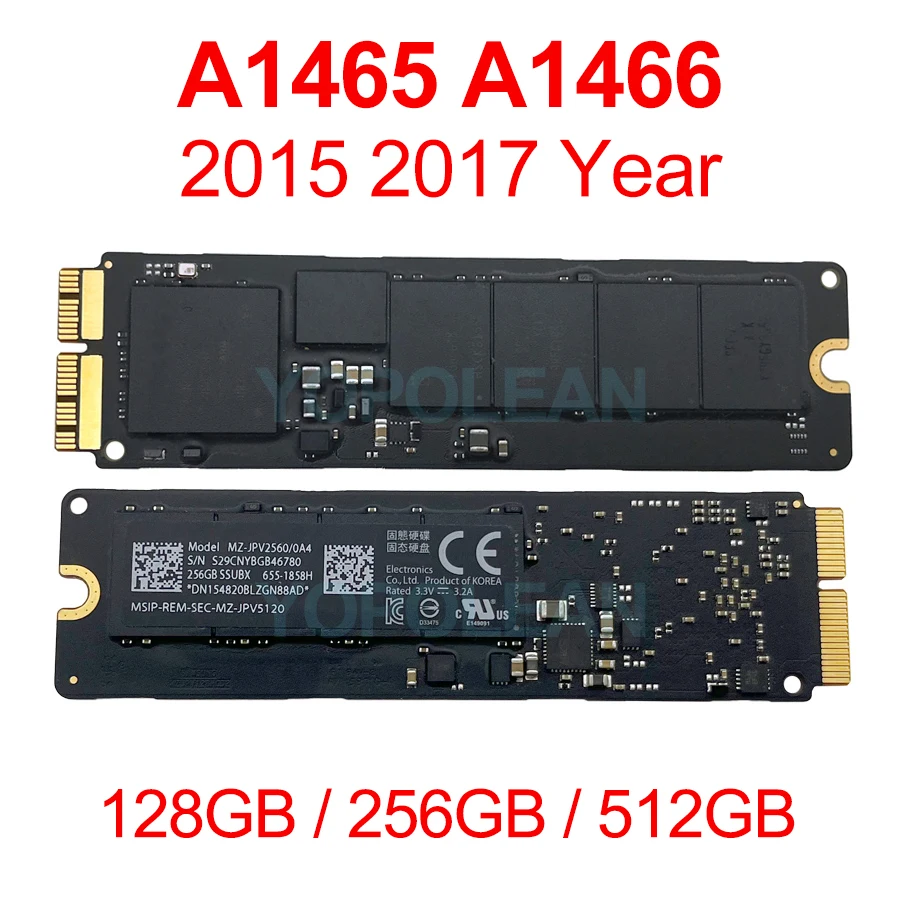 MacBook Air用のオリジナルのssdソリッドステートドライブ,11インチ