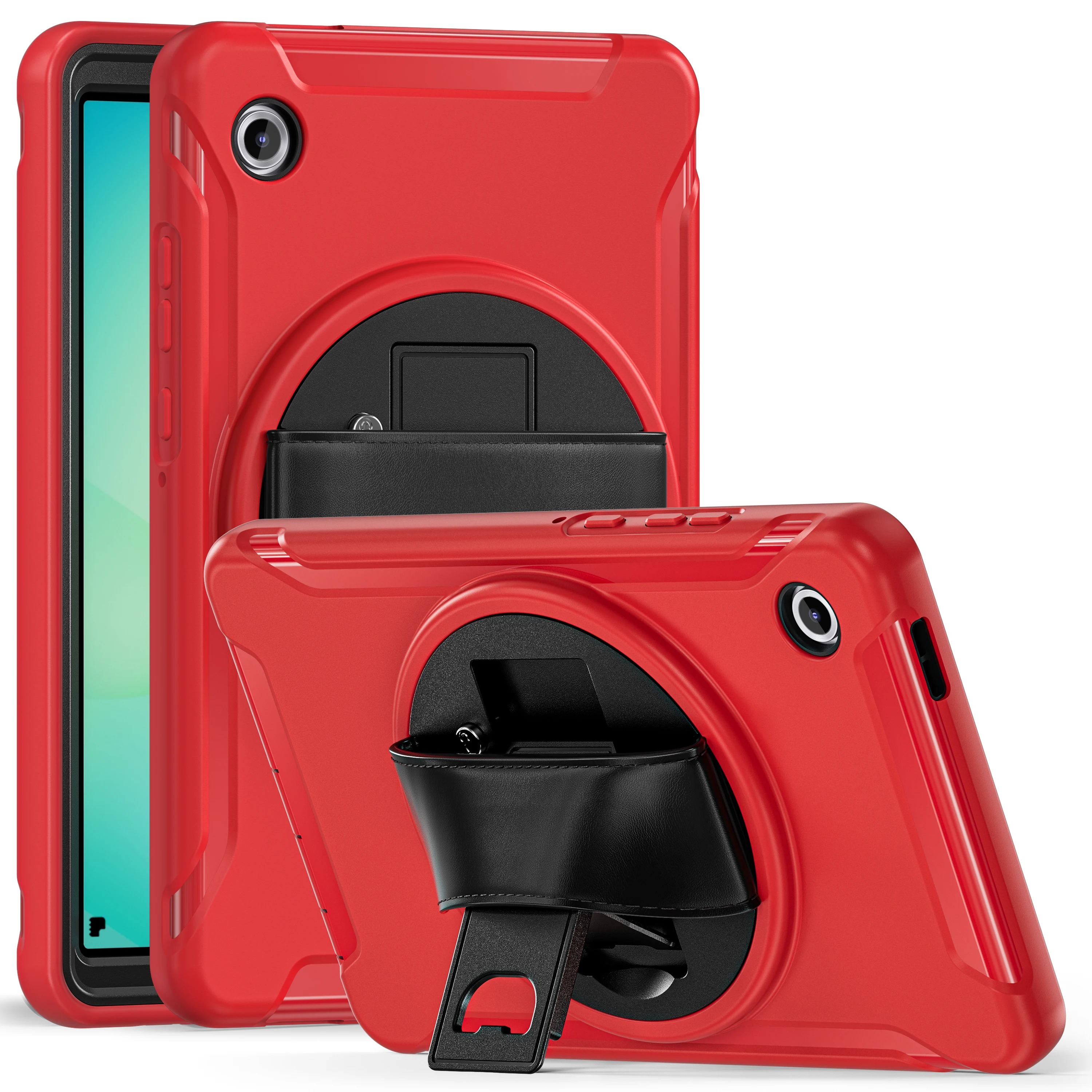 Heavy Duty 360° Rotating Stand Cover with Hand Strap