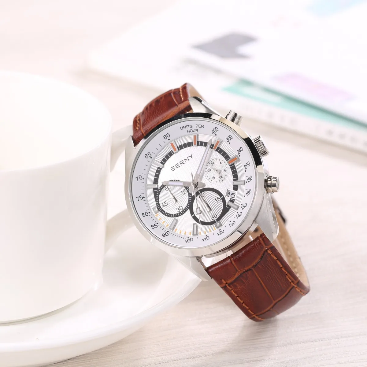 BERNY Orologio eccanico per Donne Orologio da Polso Autoatico