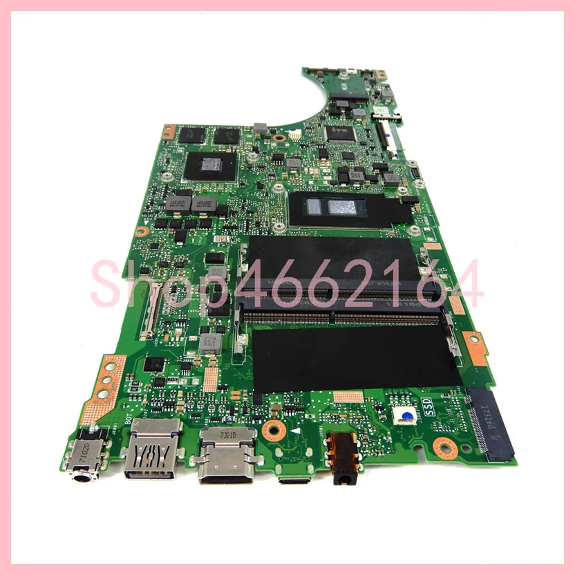 Placa-mãe X510uq un i3 i5 i7 para Asus X510u uq Uqr X510ua S510un S510ur X510uf S510ur S510un S510uq - Imagem 3