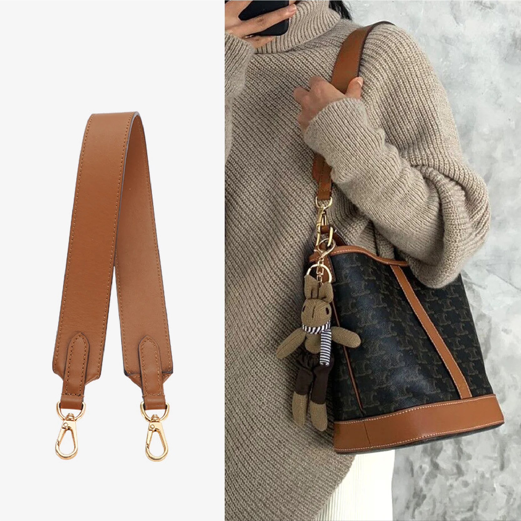 Adatto Per Borsa A Secchiello Celine Triomphe Tracolla Larga Borsa Per Il Rifacimento Fai Da Te Supporto Per Borsa Tracolla Ascellare