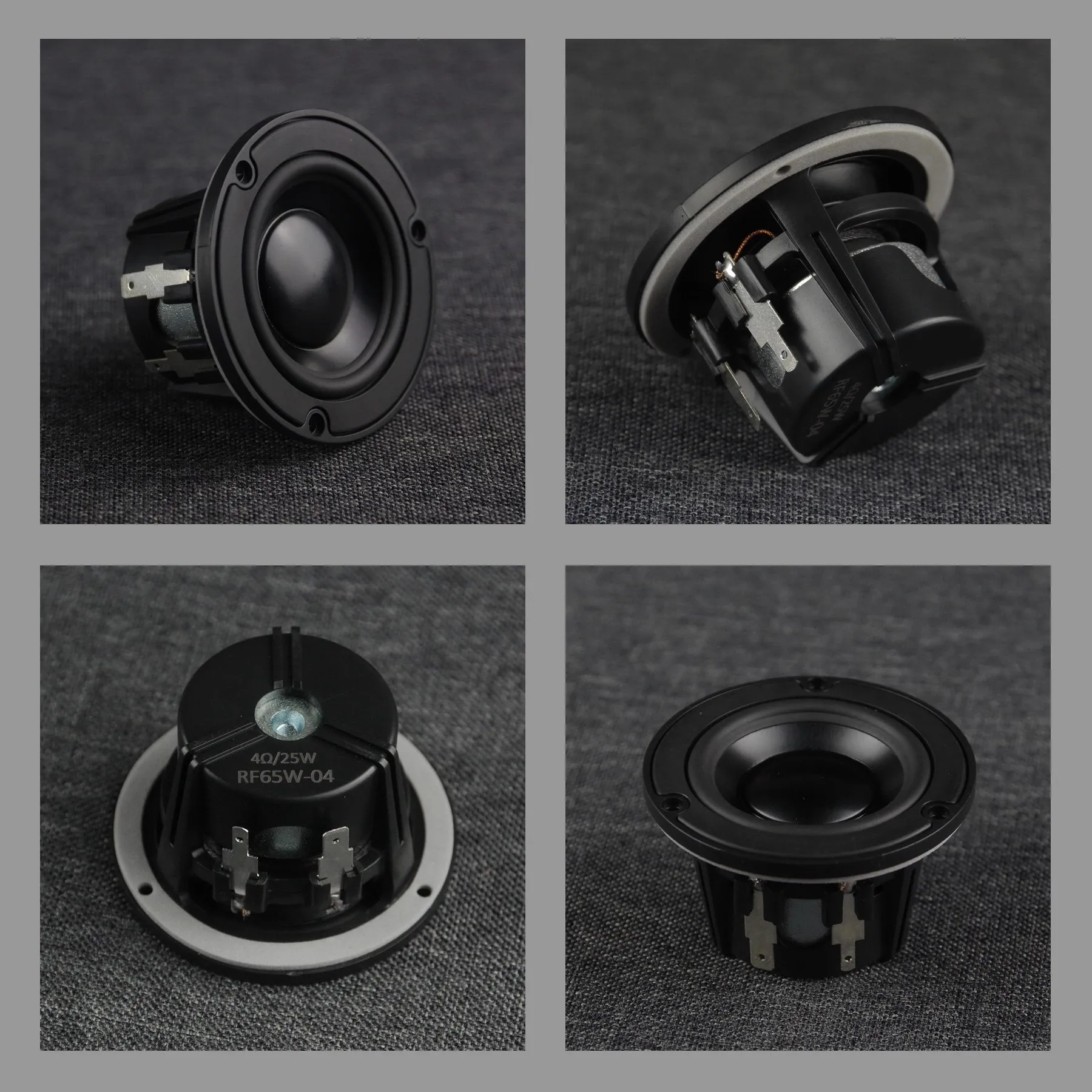 GHXAMP for Peerless NE65W-04 High Fidelity 2-inch Full Range Speaker with Good Sound Density and Full Aroma 2PCS