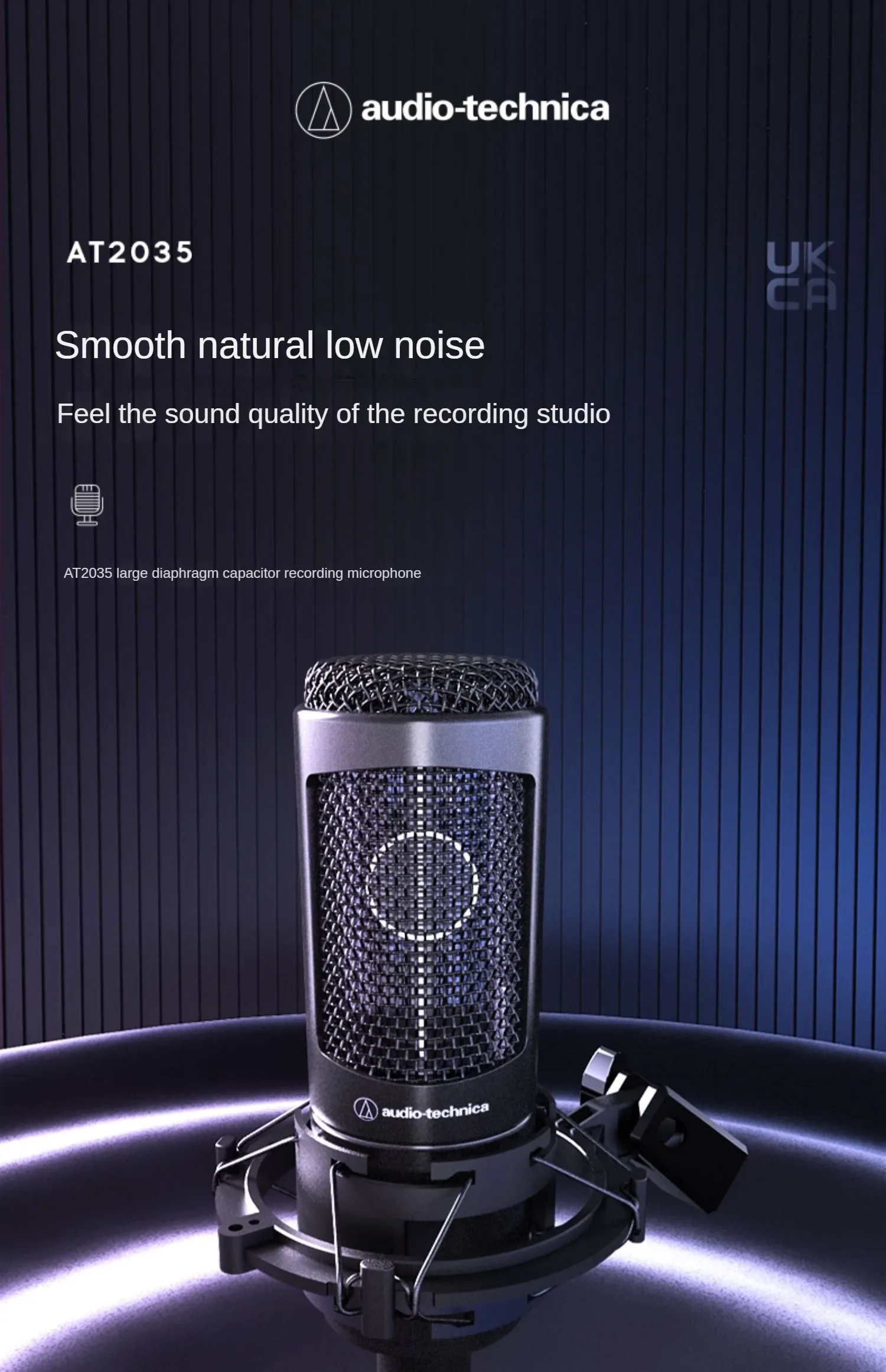 【最終値下】audio-technica AT2035 コンデンサーマイク audio-technica AT2035(コンデンサーマイク)(オーディオテクニカ