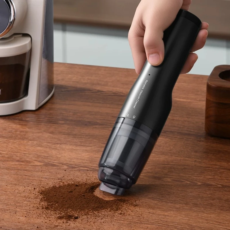 Cliton Wireless Coffee Grinder Cleaner 8000Pa Mini Vacuum Dust Collector USB Rechargeable Blow Suction Cleaning Machine 5