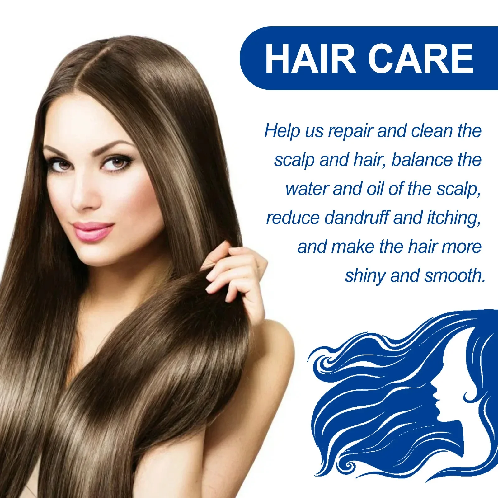 100ml Eelhoe Essential Tea Tree Oil Hair Repair Deep Moisturizing Facial Skin Hydrating Soft Hair Care Multi-Effect Essence