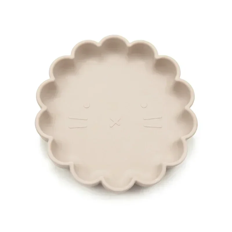 Best Seller Lion Style Flower Silicone Plate BPA Free Food Grade Silicone Suction Plate Sample Available For Quality Check 6
