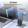 chargeur USB type-c 65W rapide, QC 3.0 PD 3.0, pour ordinateur portable