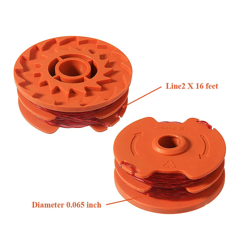 

Spare Spool & Line Strimmers MET6032 Parts Replacement Tools WG119E 3PCS Attachment For MacAlister High Quality