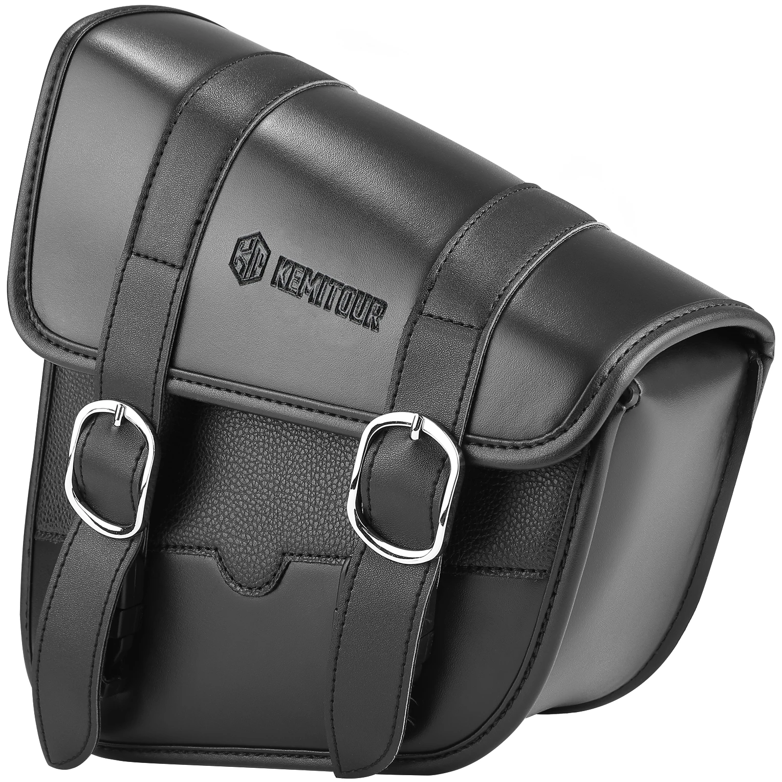 Waterproof Motorcycle Swing Arm Saddlebag - Left Side Solo Bag