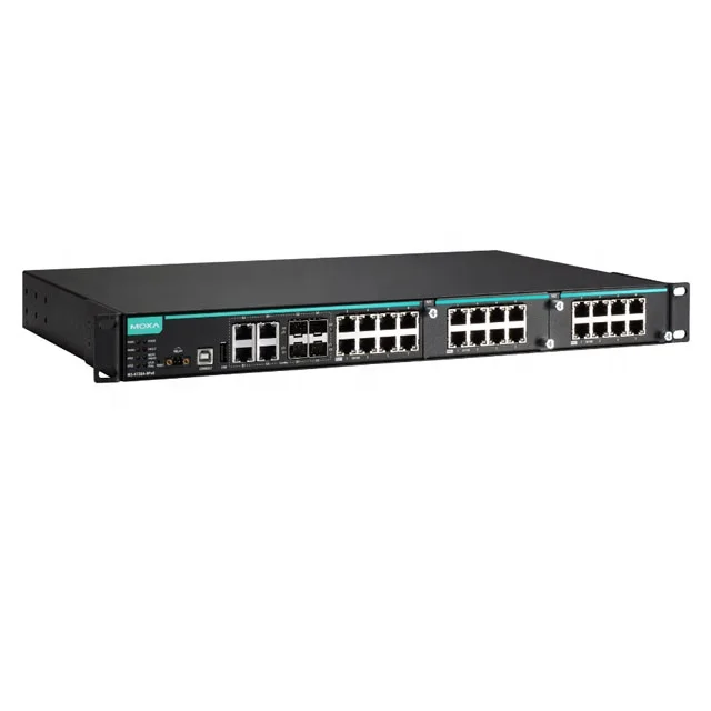 Рисунок 6 - Модульный сетевой коммутатор MOXA 24 + 4G