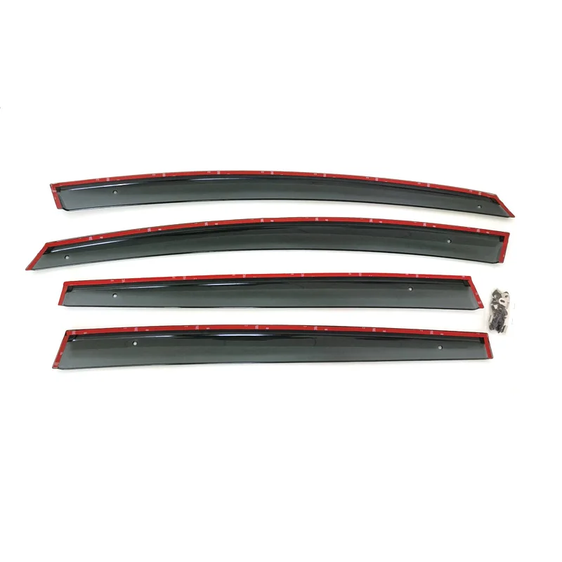 High Quality Door Window Rain Visor Guard Weather Deflector For Peugeot 3008 2009 2010 2012 2015