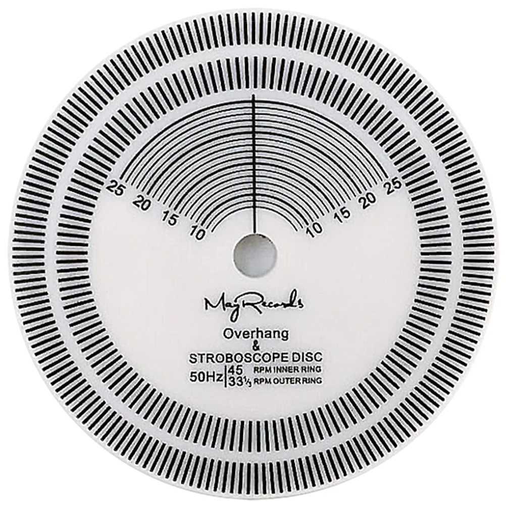 

Vinyl Record Player Speed Test Detection Turntables Disc Calibration Tool Records